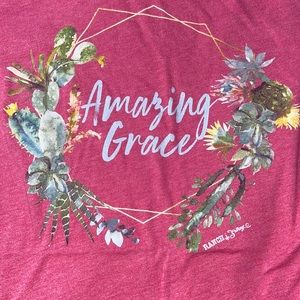 Womens boutique amazing grace t shirt